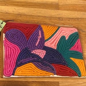 🆕 Sam Edelman Pink Embellished Clutch 🆕